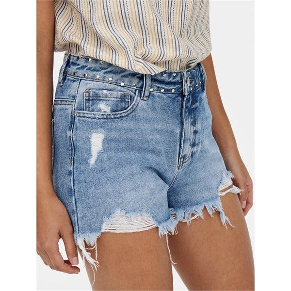 Shorts borchie Denim