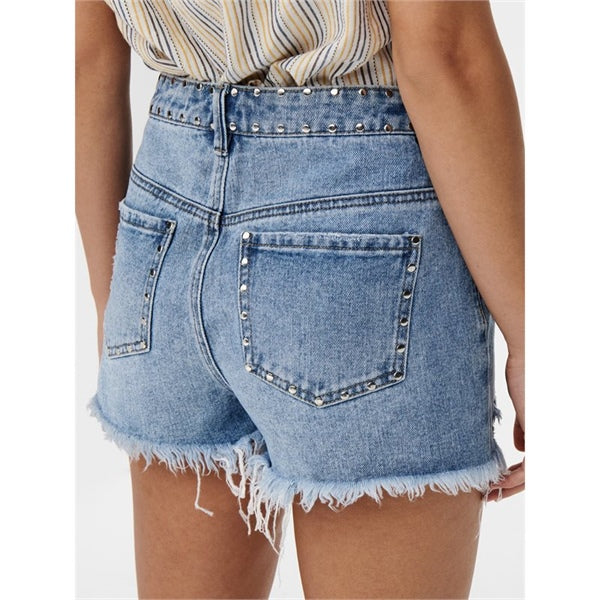 Shorts borchie Denim