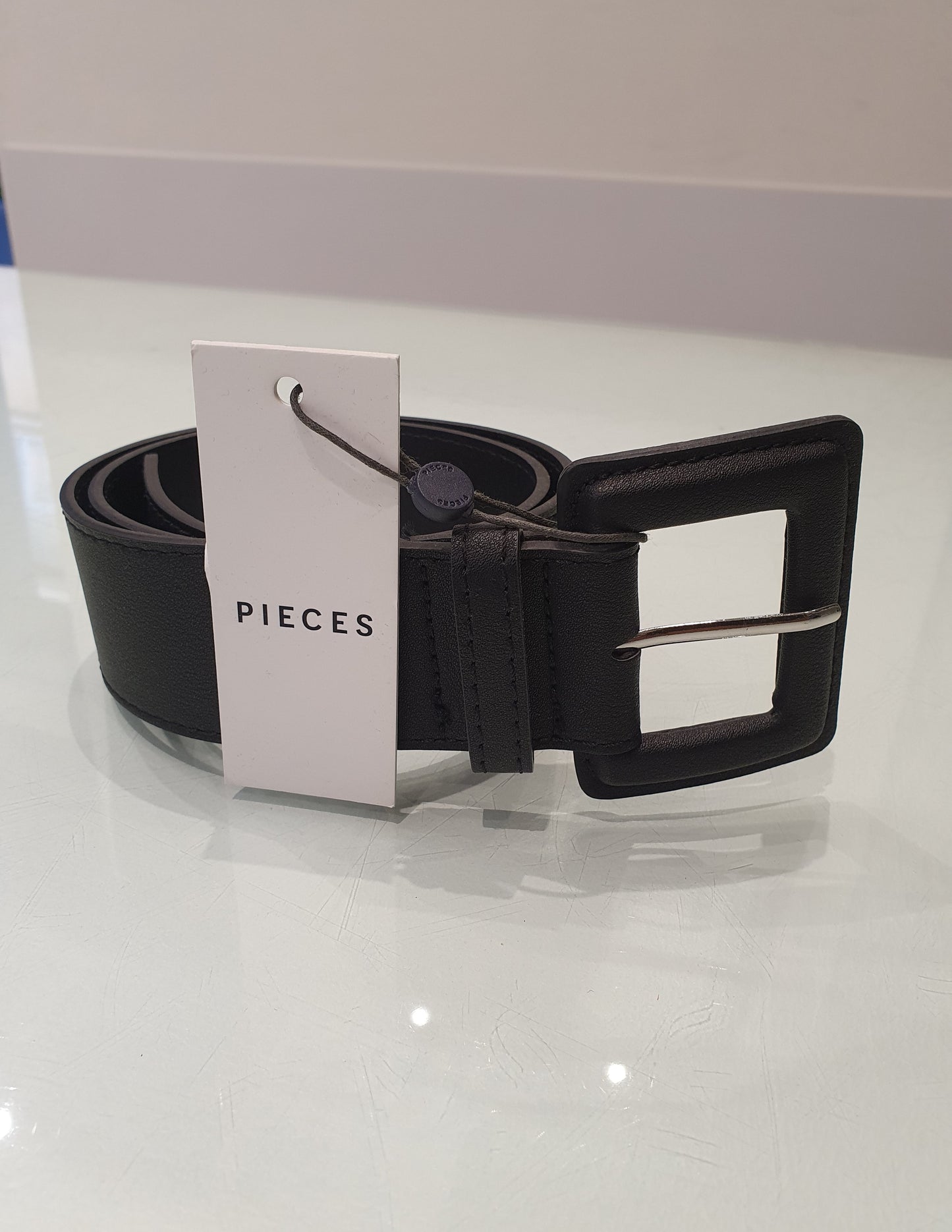 Cintura Bianka Pieces Nera