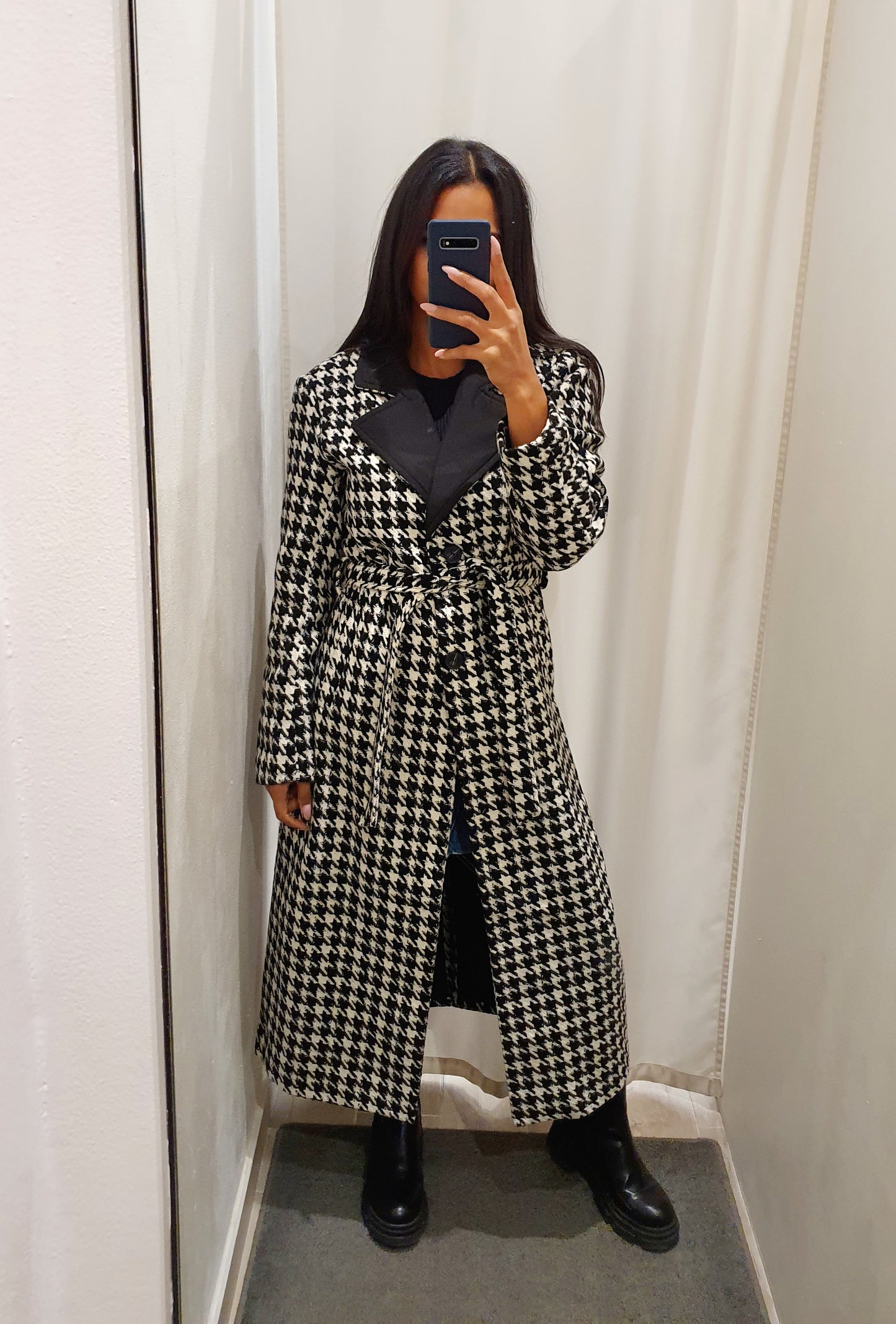 Cappotto Rita Pied de Poule