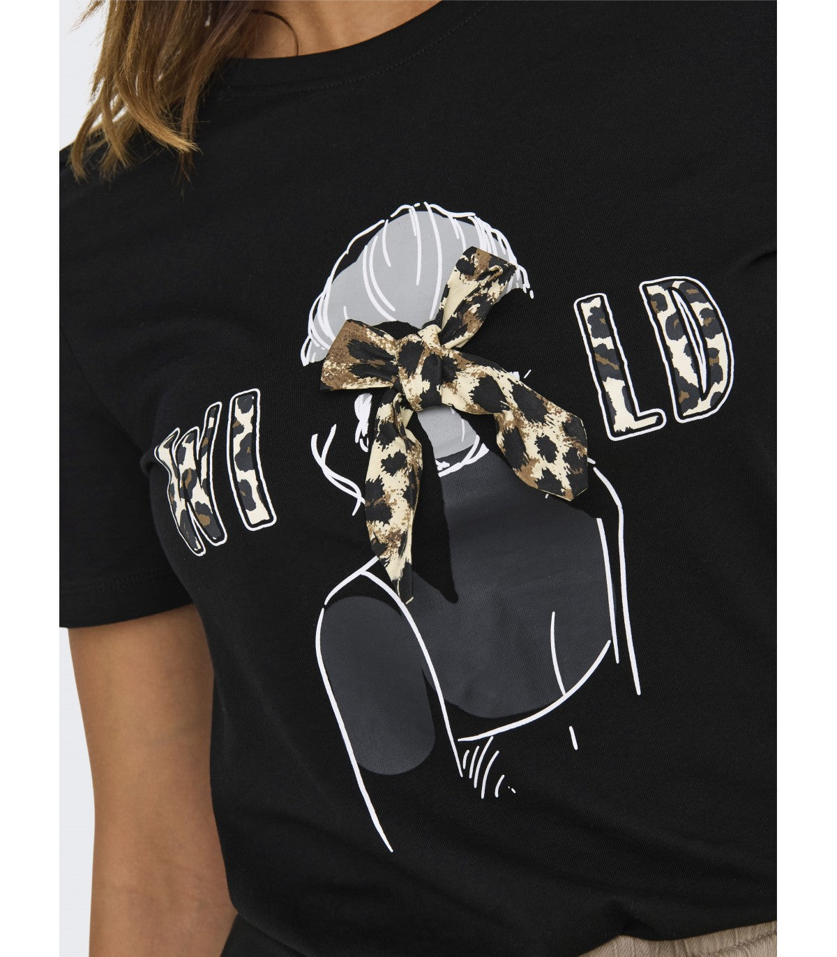 T-shirt Clara Nera