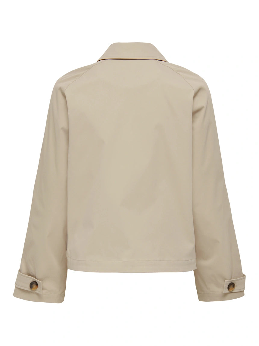 Trench crop April Beige