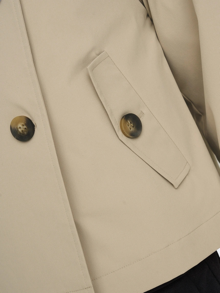 Trench crop April Beige