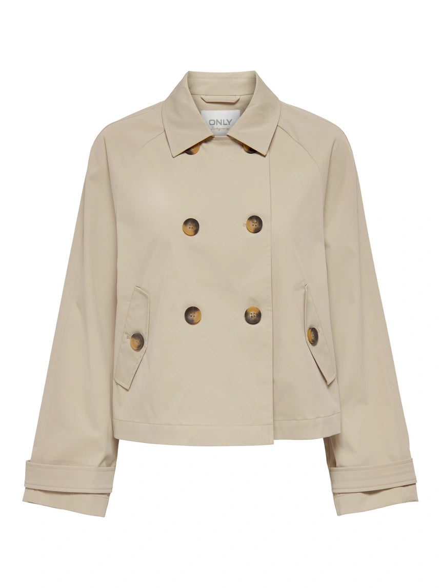 Trench crop April Beige