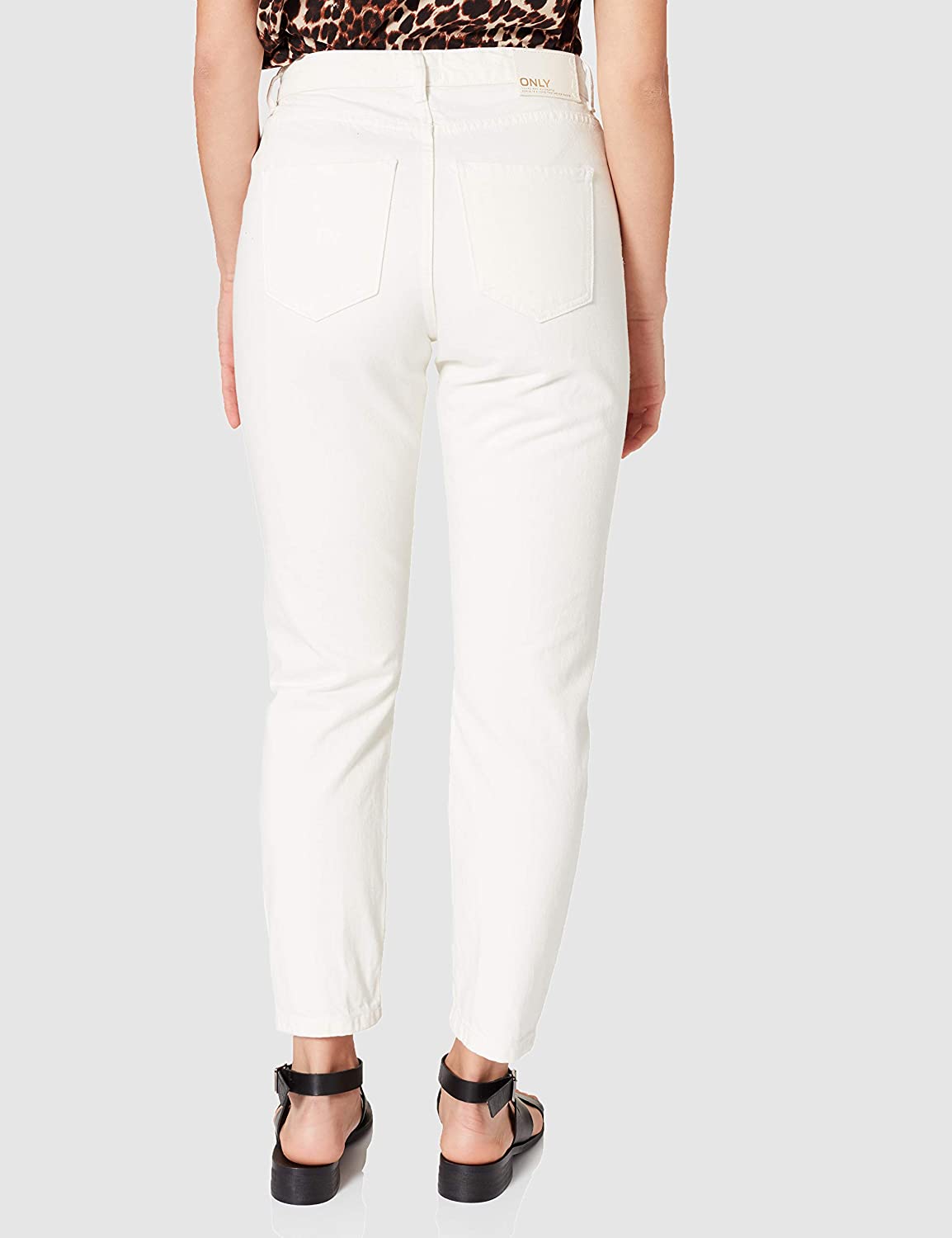 Jeans Kelly Mom Fit bianco
