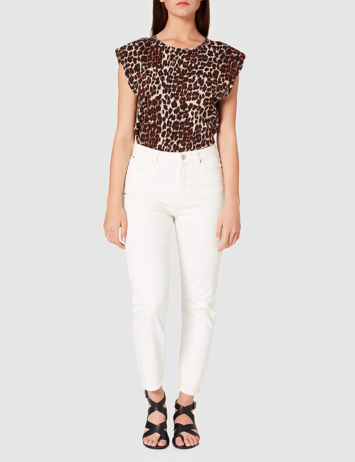 Jeans Kelly Mom Fit bianco