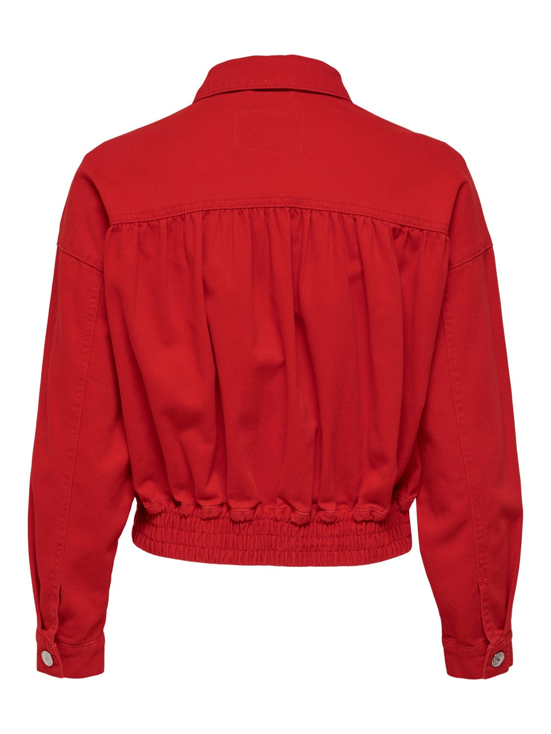 ONLFRIDA-DARSY COL ELAS JACKET - Giacca Denim Rosso