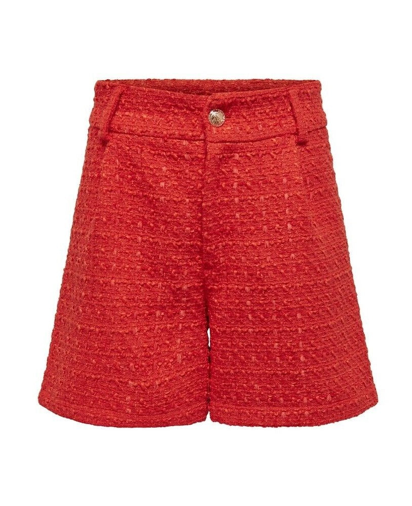 Shorts in Tweed arancione