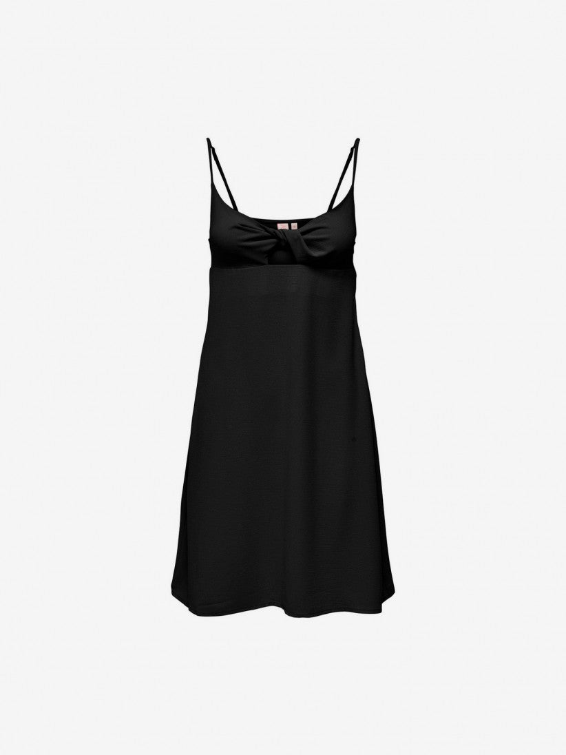 ONLMETTE STRAP DRESS WITH KEYHOLE