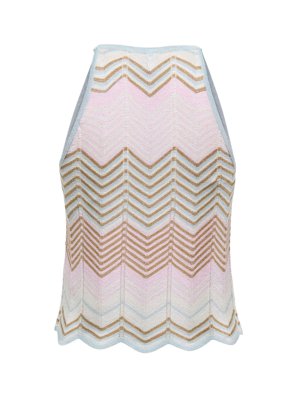 Top Alvira Glitter Rosa