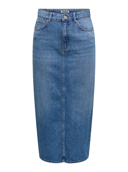 Gonna Lumi Midi Blu Denim