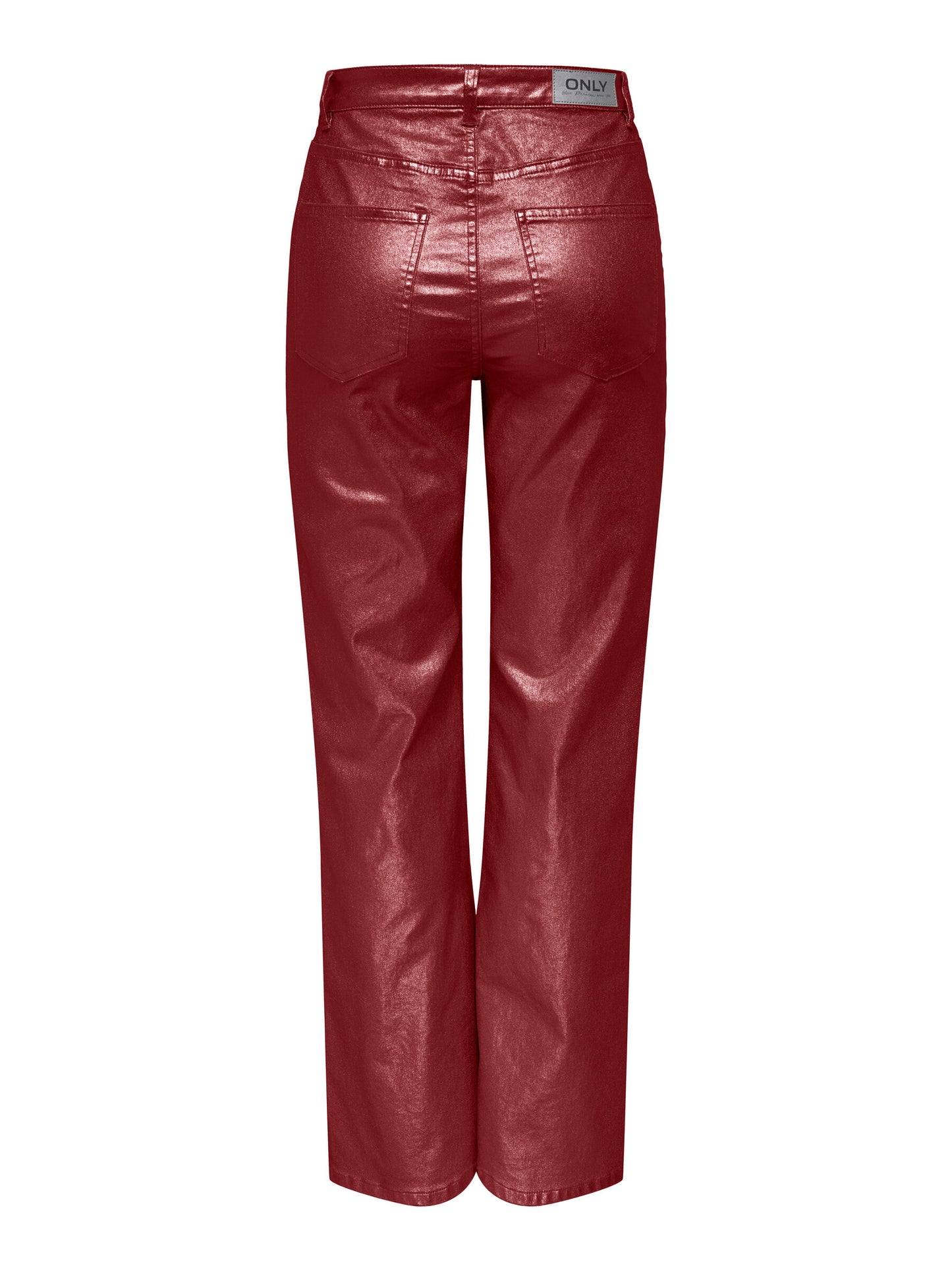 Pantalone Juicy metal bordeaux