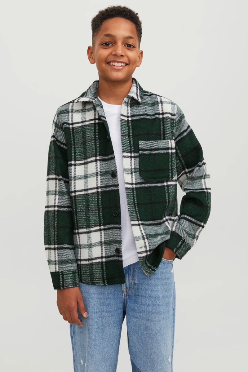 JORZAC CHECK OVERSHIRT JNR