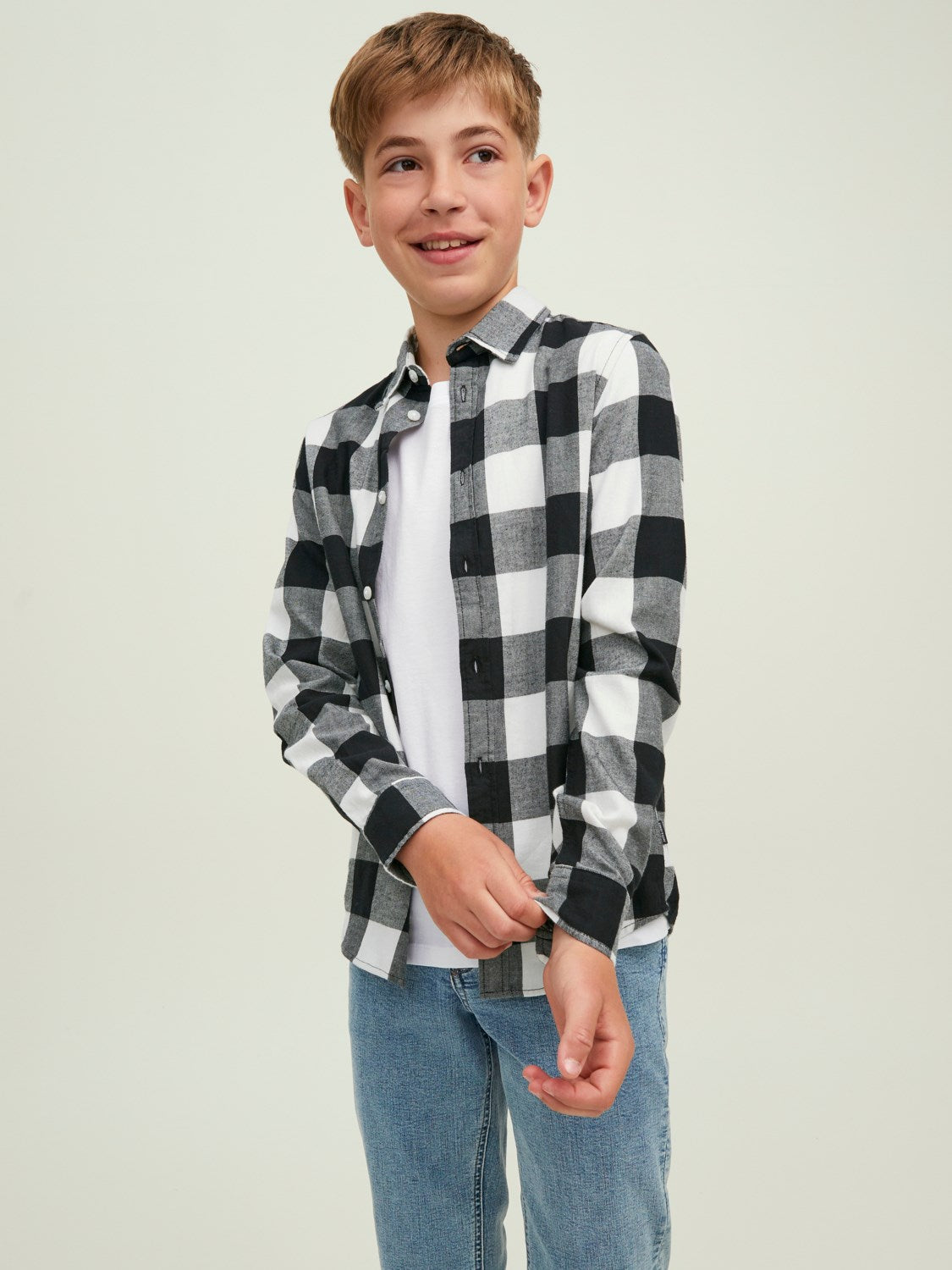 JJEGINGHAM TWILL SHIRT JNR