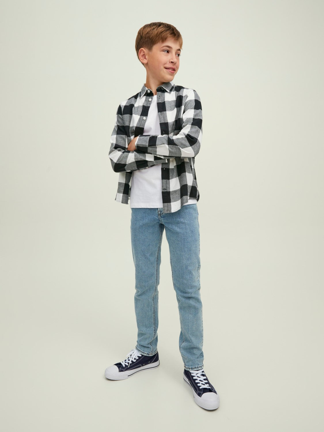 JJEGINGHAM TWILL SHIRT JNR