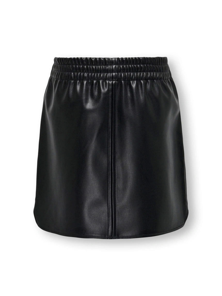 KOGBLAKE FAUX LEATHER SKIRT