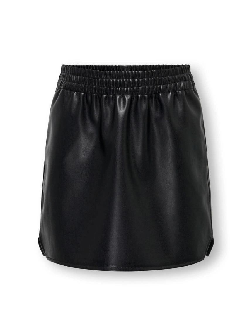 KOGBLAKE FAUX LEATHER SKIRT