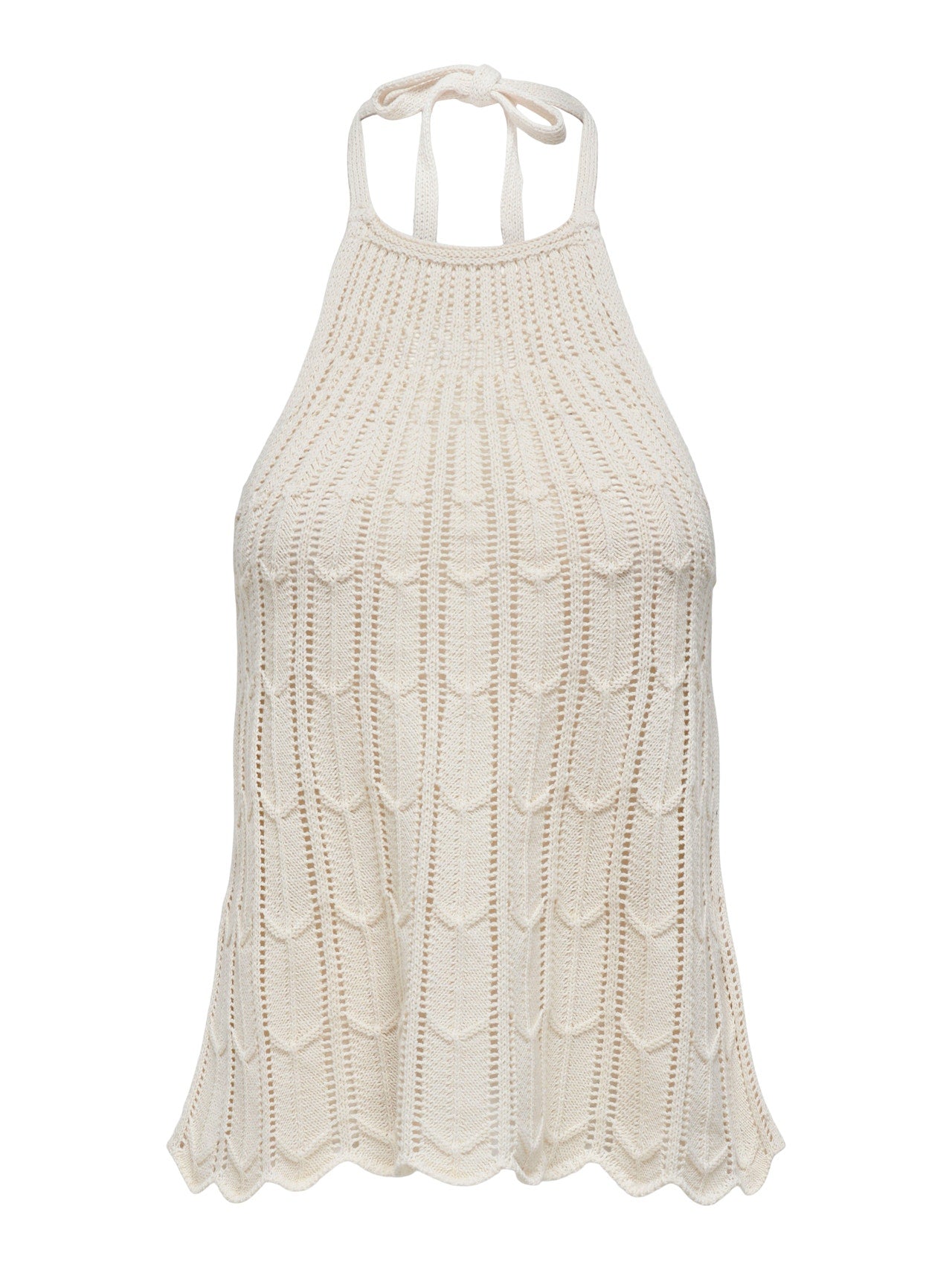 TOP FREJA CROCHET BURRO