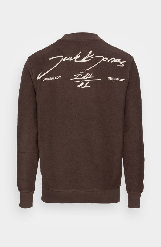 JORTEXTURESCRIPT SWEAT CREW NECK