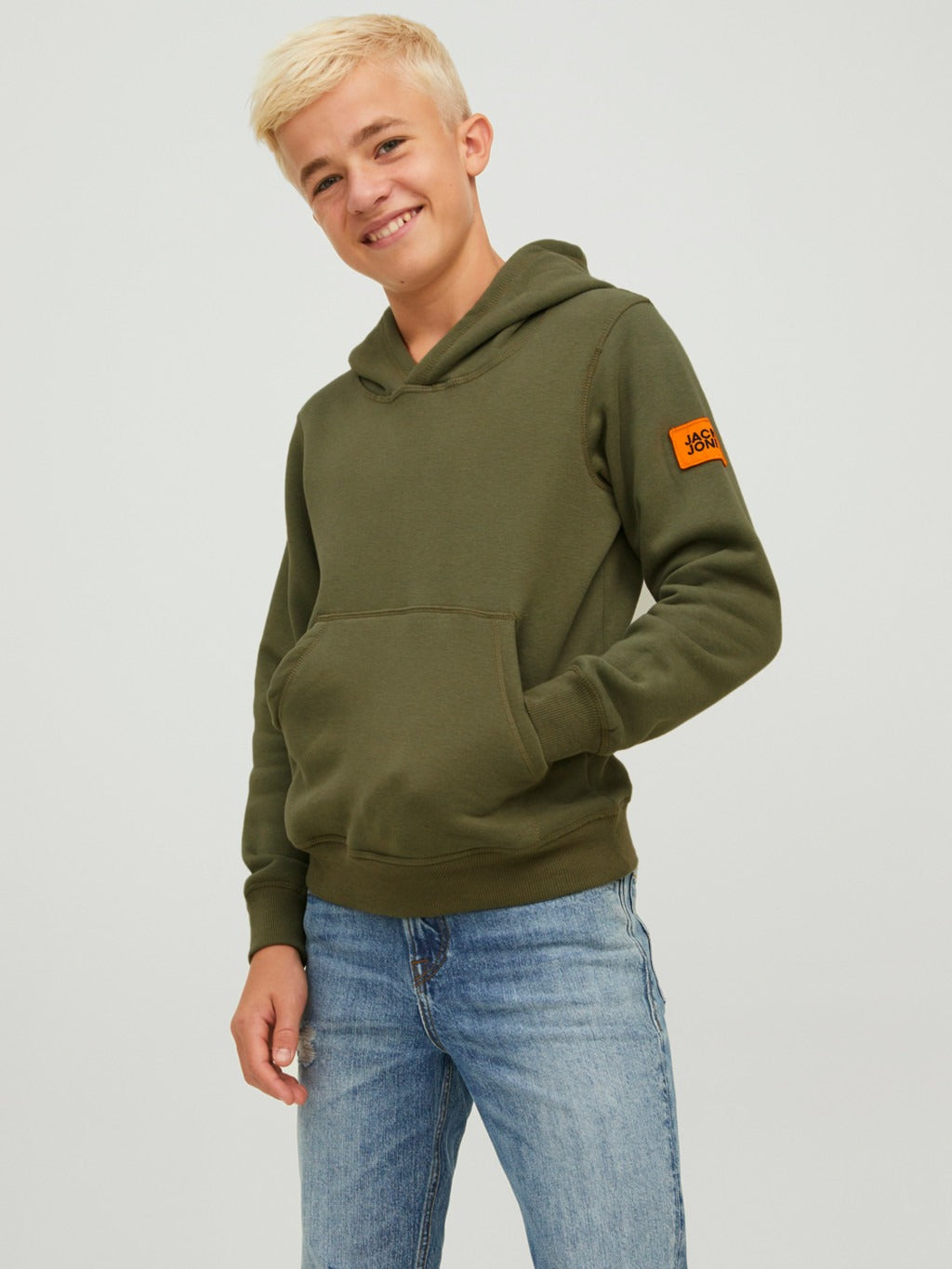 JCOCLASSIC WAFFLE SWEAT HOOD JNR - 12216964