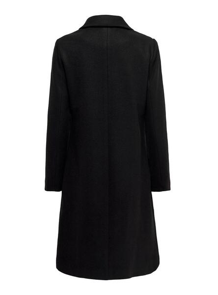 Cappotto Louisa doppiopetto nero