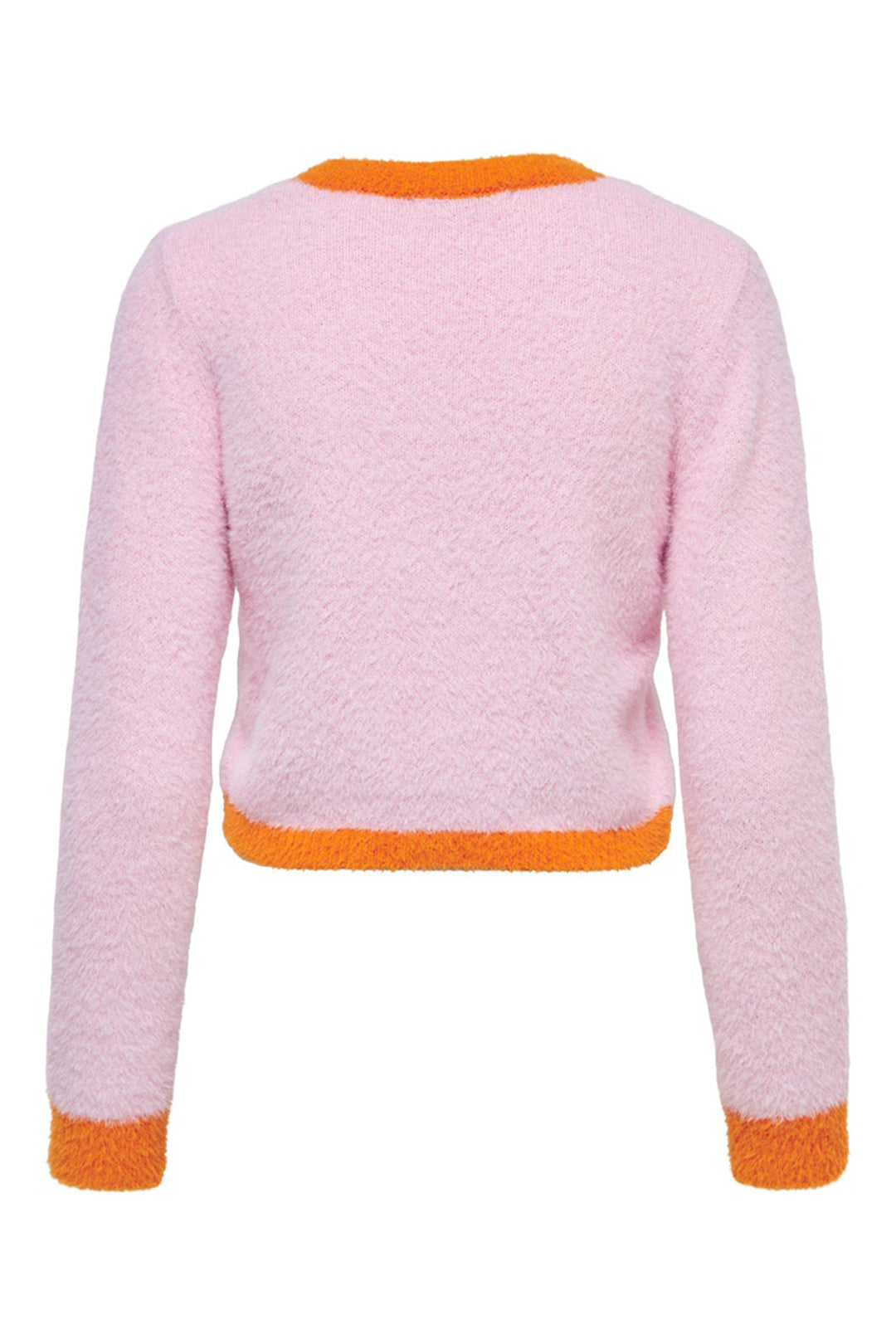 Cardigan Crop Lilla/Arancio ONLY