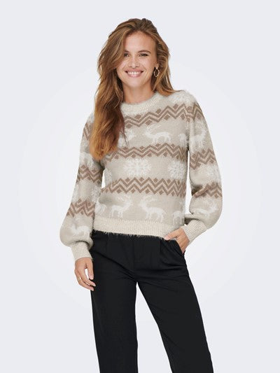 Pullover Natale F. Beige