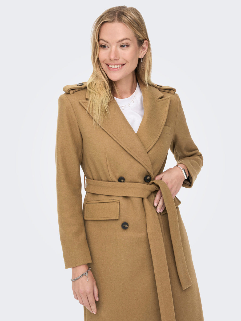 ONLWEMBLEY BELT TRENCHCOAT